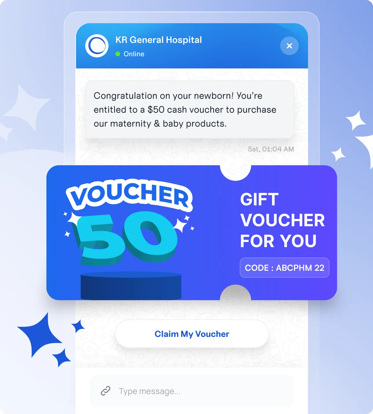 The healthcare personalized feature of Rezonate