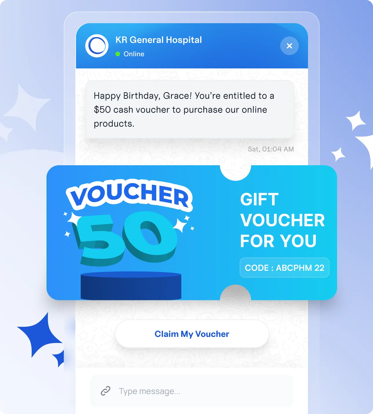 Loyalty illustration mockup ui